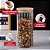 Pote de Vidro Mantimento 1100 ML Canelado Tampa de Bambu - Imagem 5