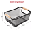 Cesto Organizador Loft Metal e Madeira P - Imagem 3