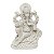 Escultura Ganesha Tulasi em Po de Marmore 13cm - Imagem 1