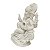 Escultura Ganesha Tulasi em Po de Marmore 13cm - Imagem 2
