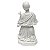 Escultura Sao Francisco Sentado em po de marmore 17cm - Imagem 3