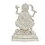 Escultura Kali 22 Branco em Po de Marmore 18x13,5x5,5cm - Imagem 3