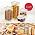 Kit 4 Pote Empilhavel hermetico Mantimento GuardFresh 4.2L - Imagem 1