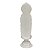 Escultura Kuan Yin em pe com esplendor em po de marmore 19cm - Imagem 3