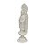 Escultura Kuan Yin em pe com esplendor em po de marmore 19cm - Imagem 2