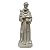 Escultura Sao Francisco em Cimento Queimado 60x21x18 cm - Imagem 1