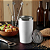 Copo Termico Inox de Cerveja Cafe Agua Off White 220ml - Imagem 5