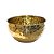 BOWL INOX MARTELADO DOURADO 14,5x27CM - Imagem 1