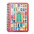 Caderno Caderneta Portas felicidade 80Fls Com Pauta - Imagem 1