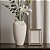 VASO DECORATIVO CERAMICA ATOMO I CREAM RUSTICO 41CM - Imagem 2