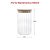 Kit 4 Potes Vidro Mantimento 640 ML Canelado Tampa de Bambu - Imagem 4