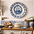 Prato Decorativo Portugues Artesanal Luiz Salvador MOD 8 - Imagem 3