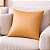 ALMOFADA EM VELUDO LISO MOSTARDA 50X50 - Imagem 2