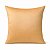 ALMOFADA EM VELUDO LISO MOSTARDA 50X50 - Imagem 1