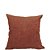 ALMOFADA EM LINHO LISO MALAGA TERRACOTA 50X50 - Imagem 1