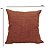 ALMOFADA EM LINHO LISO MALAGA TERRACOTA 50X50 - Imagem 3