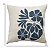 ALMOFADA BORDADA EM LINHO FLORAL AZUL 50X50 - Imagem 3