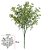 Kit 6 Hastes Folhagem PODOCARPUS permanente verde 30cm - Imagem 3
