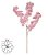 kit 3 HASTES FLOR CEREJEIRA DECORATIVO (ROSA) 95cm - Imagem 4