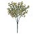 KIT 3 FOLHAGENS PODOCARPUS COM POWDER PLASTICO VERDE OUTONO 30CM - Imagem 3