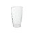 KIT 4 COPOS ACRILICO 560ml MARTELADO INCOLOR FLORARTE - Imagem 3