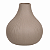 VASO DECOR CERAMICA MARROM 24,5CMX21CM FLORARTE - Imagem 1