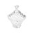 POTICHE DECORATIVO DE CRISTAL DE CHUMBO DIAMOND STAR - Imagem 1