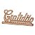 ESCULTURA GRATIDAO CERAMICA ROSE GOLD - Imagem 1