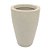 VASO CONE LISO 55 BRANCO MARMORE - Imagem 1