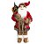 Papai Noel em Pe Lenhador Vermelho - 60cm - Imagem 1