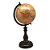 GLOBO DECORATIVO EM METAL E MADEIRA MARROM - Imagem 1