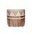 Cachepot Ceramica estampa etnica P - Imagem 1