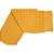 Manta Decorativa para sofa de Algodao Amarela - Imagem 1