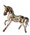 ESCULTURA CAVALO PATINA BRANCO COLOR - BALI - Imagem 1
