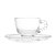 CJ 4 XICARAS CAFE CRISTAL C/PIRES LINHA PEARL 80ml WOLF - Imagem 4