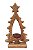Arvore de Natal Decorativa de Madeira Rustica com castiçal - Imagem 1