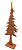 Arvore de Natal Decor de Madeira Rustica G - Imagem 1