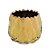 CACHEPOT DECORATIVO DOURADO - Imagem 1