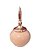 POTICHE DECORATIVO ROSA COM TAMPA ROSE GOLD - Imagem 1