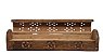 Incensario Box Indiano Rustico em madeira - Imagem 2