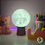 Luminária Lua - Personalizável - Imagem 1