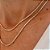 Colar Choker Riviera Life e Cristais Banhado a Ouro 18k - Imagem 3