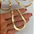 Pulseira Feminina Fita Banhado a Ouro - Imagem 4