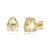 Brinco Gota Champanhe Banhado a Ouro - Imagem 1