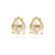 Brinco Gota Champanhe Banhado a Ouro - Imagem 3