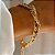 Pulseira Elos Luxo Folheado a Ouro - Imagem 1