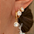 Brinco Trio Mix Shine Luxo Banhado a Ouro 18k - Imagem 1