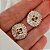 Brinco e Cristais Splendor Banhado a Ouro 18k - Imagem 2