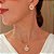 Conjunto Colar e Brinco e Cristais Splendor Banhado a Ouro 18k - Imagem 2