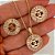 Conjunto Colar e Brinco e Cristais Splendor Banhado a Ouro 18k - Imagem 1